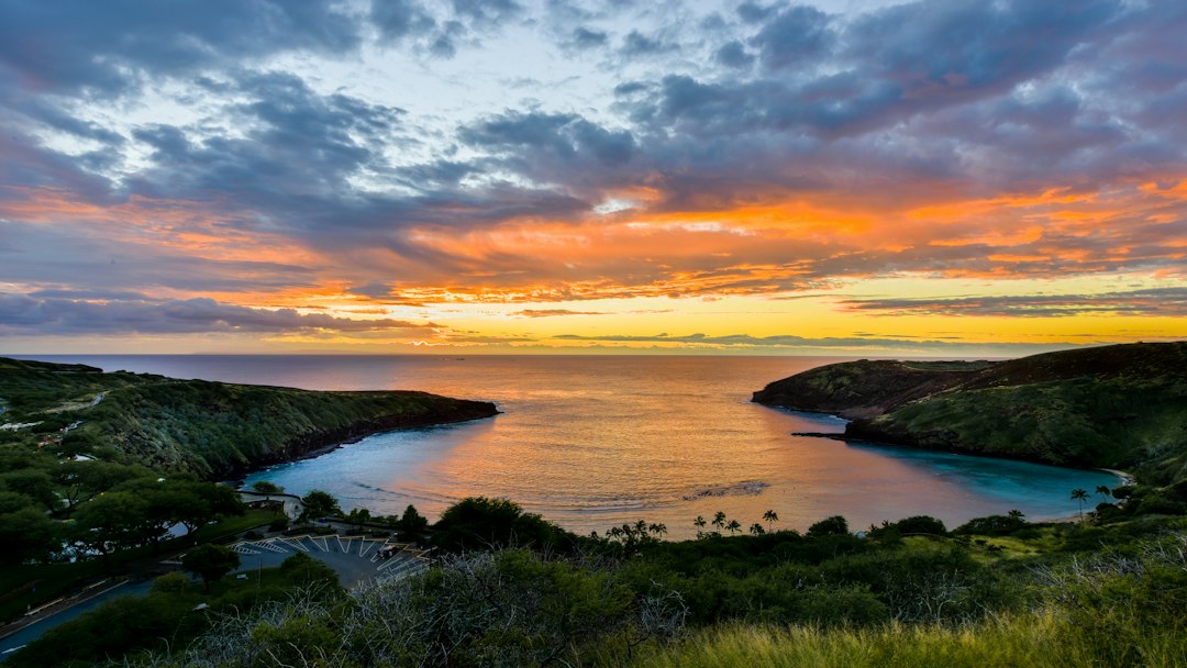 Early light over Hanauma Bay