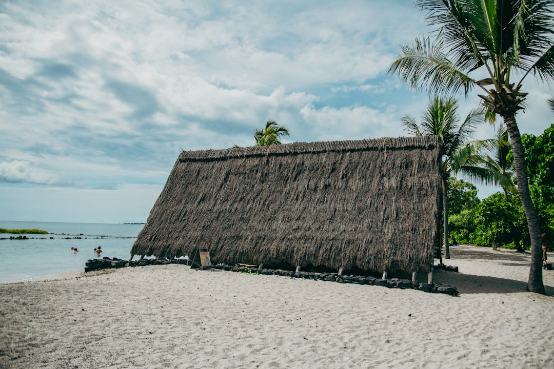 Traditional structure at Kaloko-Honokohau National Historical Park